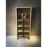 Masif Cam Kapaklı Dolap