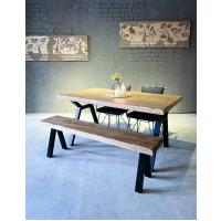 Evora Masif Ahşap Masa & Bank / 150x90