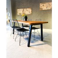 Modena Masif Ahşap Yemek Masası v2