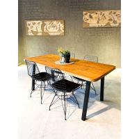 Modena Masif Ahşap Yemek Masası v2