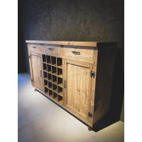 Rustik Bölmeli Konsol