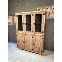 Rustik Masif Vitrin