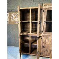 Rustik Masif Vitrin