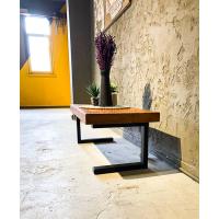 Rustik Masif Kahve Sehpası