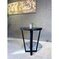 Masif Ahşap Yuvarlak Masa v2