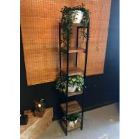 Rustik Masif Çiçeklik Raf