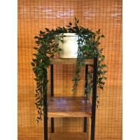 Rustik Masif Çiçeklik Raf