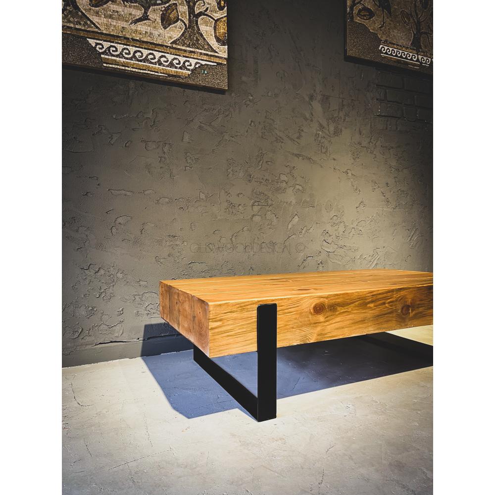 Tree billet coffee table