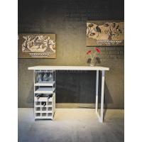 Bar desk is White
