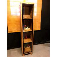 Showcase with glass cover