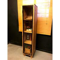 Showcase with glass cover