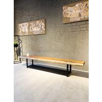 Natural edge TV stand