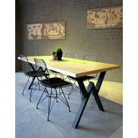 Industrial dining table
