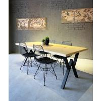 Industrial dining table