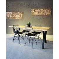 Industrial dining table