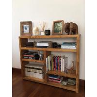 Tumbled pine bookshelf