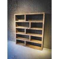 Tumbled pine bookshelf v2