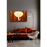 Elephant portrait table