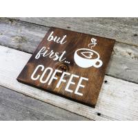 First Coffee Tablo