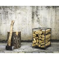 Mini metal woodshed