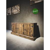 Rustic spruce console