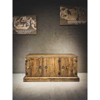 Rustic spruce console
