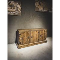 Rustic spruce console
