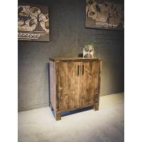 Rustic bottle cabinet