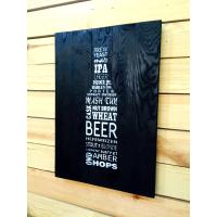 Bottle typography table