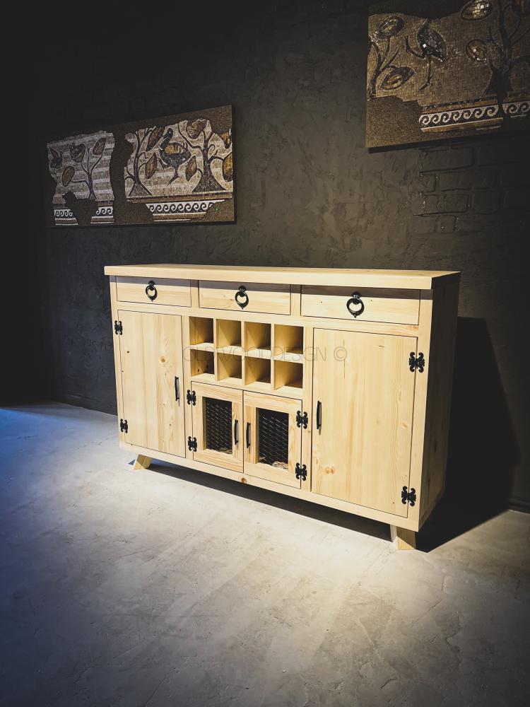 Ancient compartment console