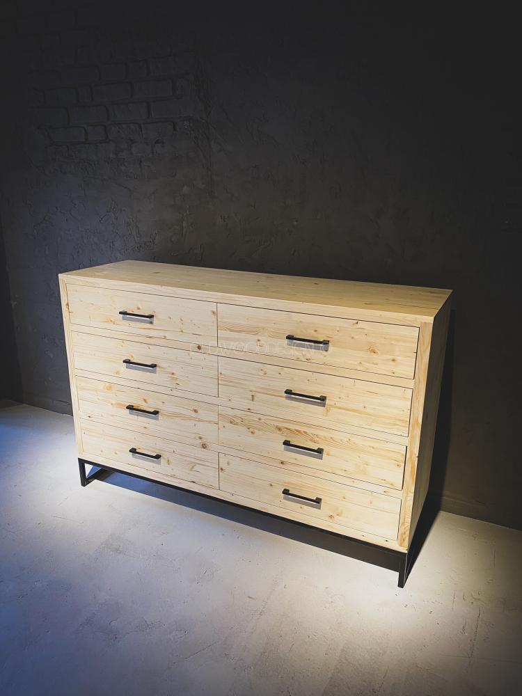Industrial Drawer Dresser