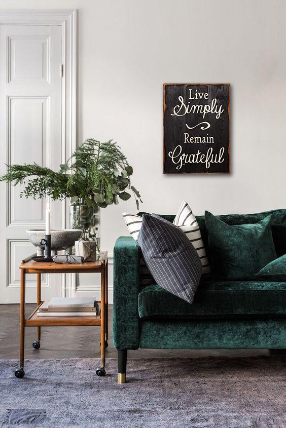 Live Simply Table